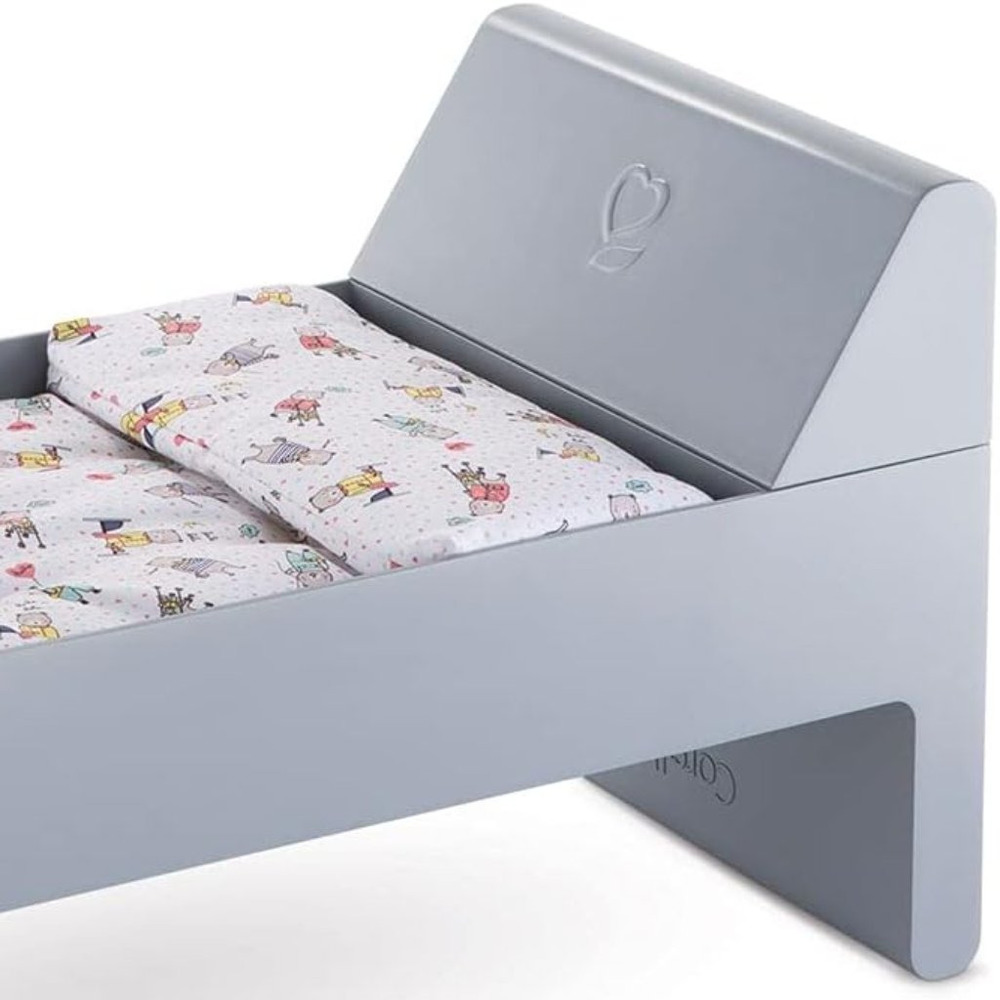 Corolle Flip Over Crib & Bed w/Mattress For 12"-17" Doll Accessory New  in Box - Picture 7 of 16